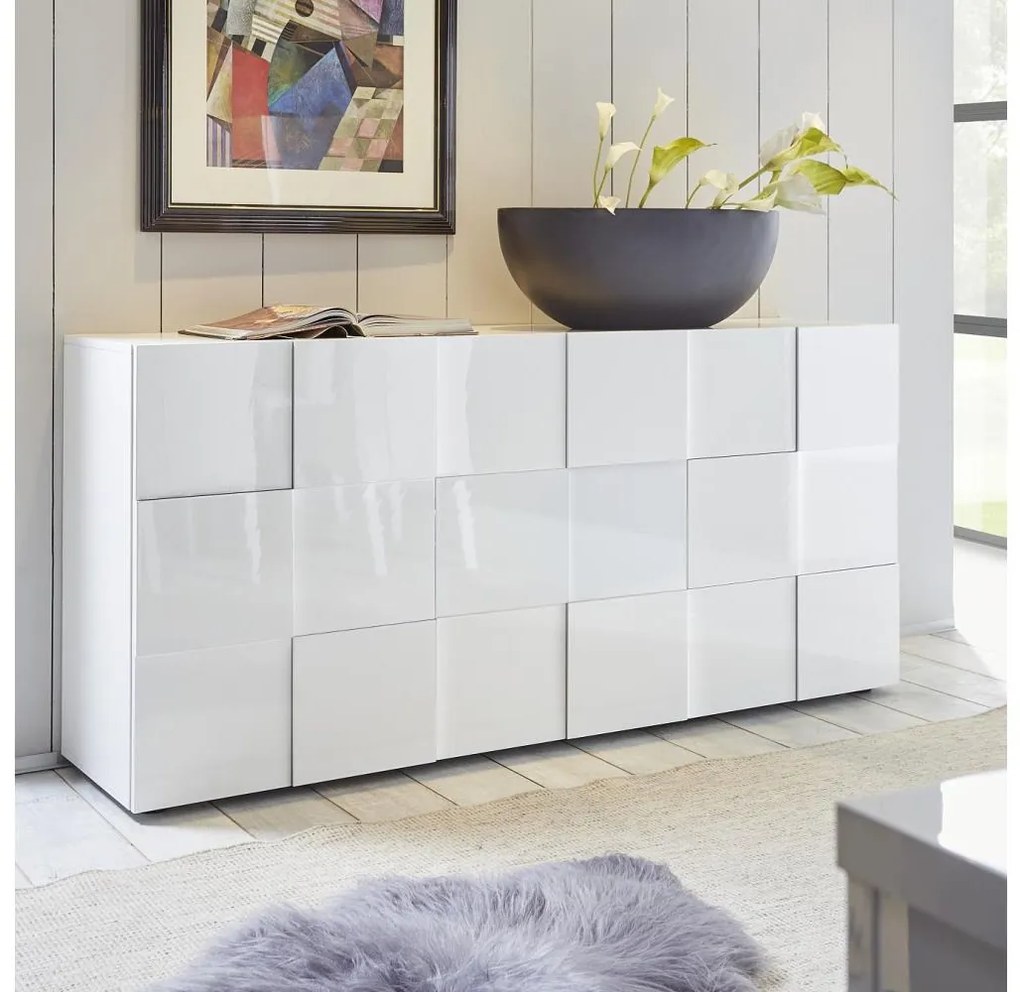 Comodă SERIAN albă