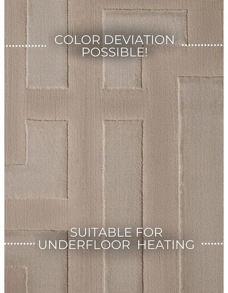 Covor bej 120x170 cm Perles Onyx – Elle Decoration