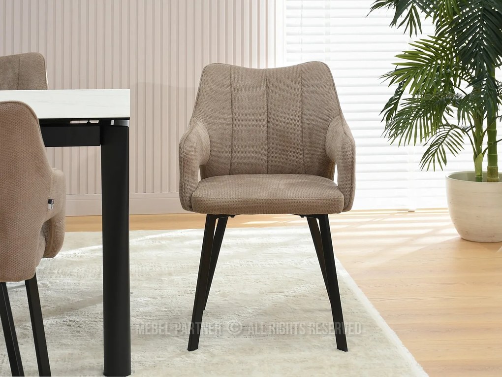 Scaun Carl (bej + negru). 1111015