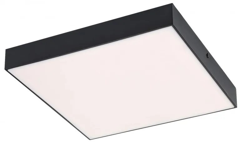 Plafoniera LED slim de exterior IP44 Tartu negru 30cm