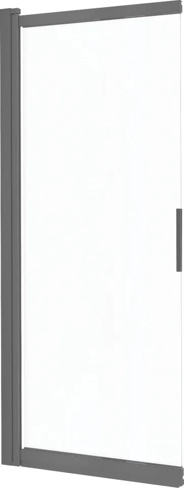 PRIZMA – Paravan de baie 100x140 cm KTJ_D73R Finisaj: titan