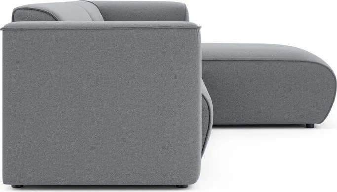 Colțar gri deschis (cu colț pe partea dreaptă/cu șezlong) Merid – Ropez