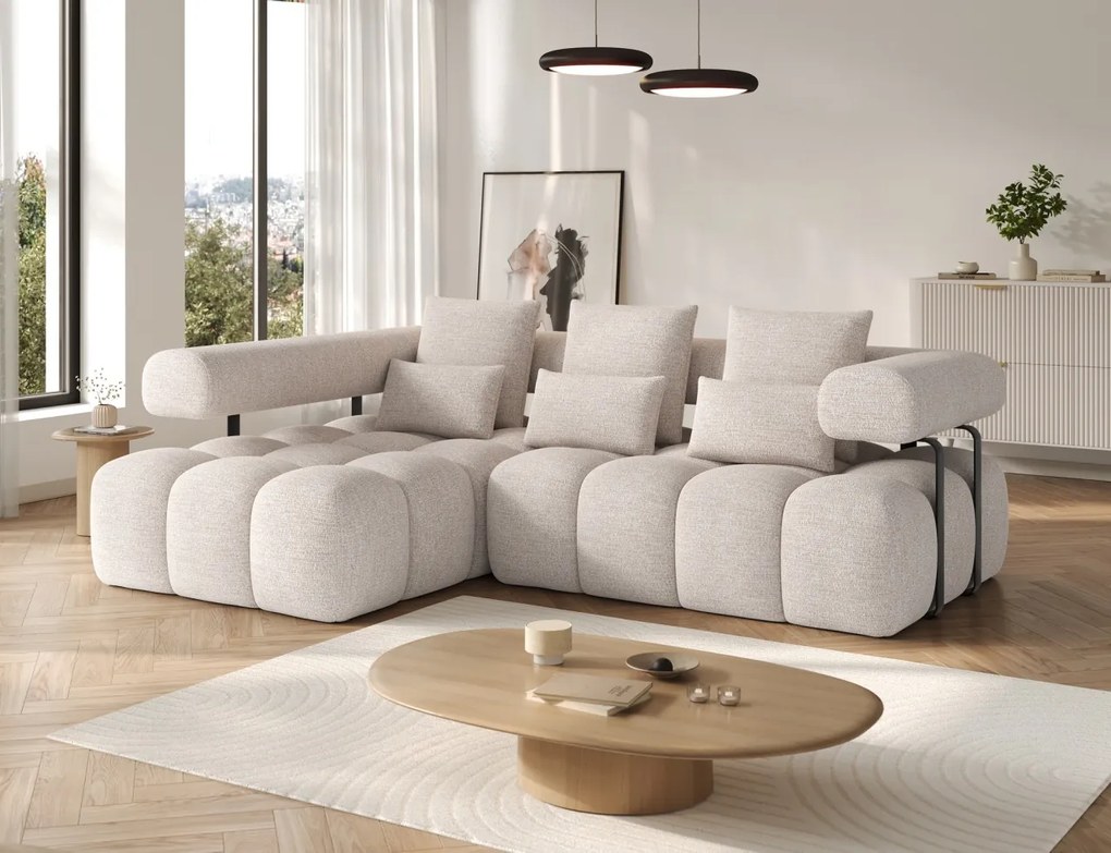 Coltar cu reglaj electric Levvi pe stanga Bazalt 18