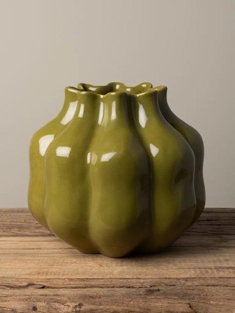 Vaza decorativa, din ceramica, Calcium
