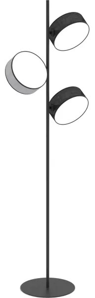 Lampadar DRUMZ 3xE14/10W/230V negru/gri