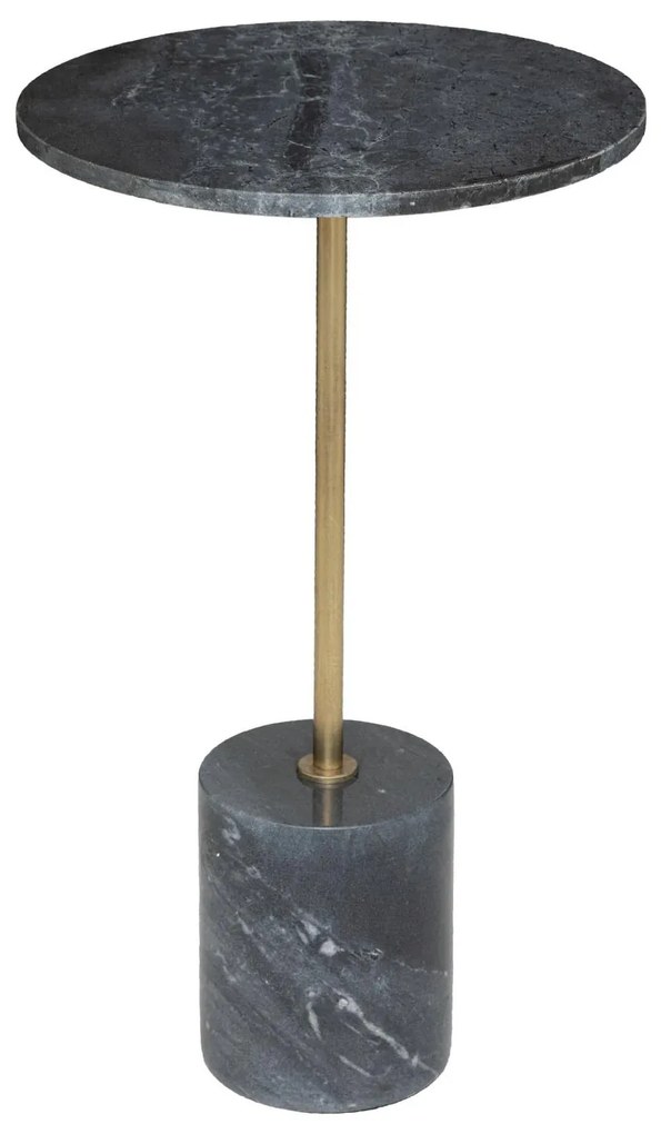 Masuta de cafea cu blat din marmura Ilian, Ø 35,5 cm