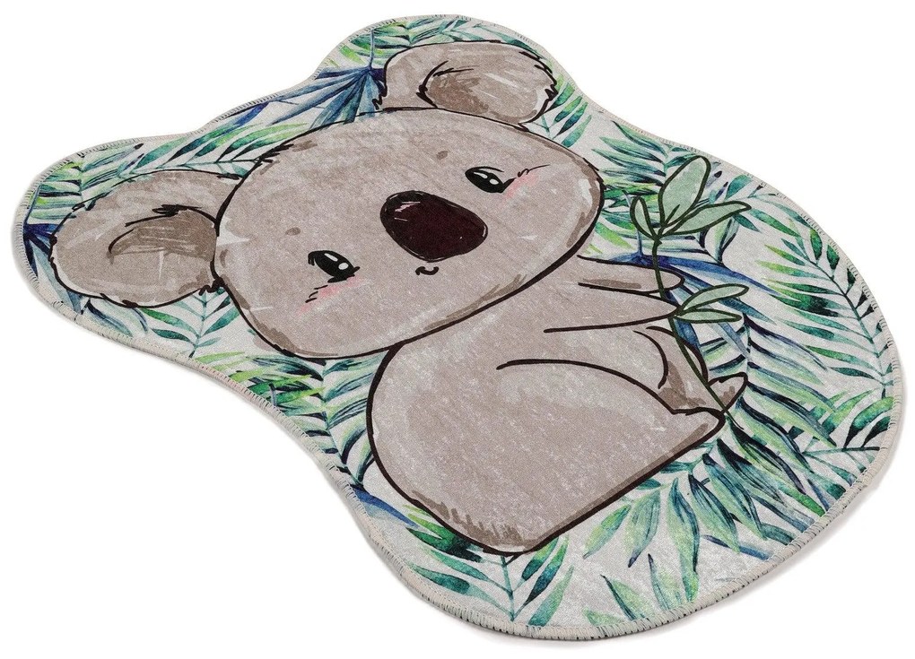 Covor de Copii  Koala Shape, Multicolor, 80x100 cm