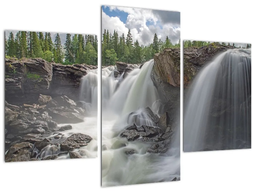Tablou cu cascade (90x60 cm)