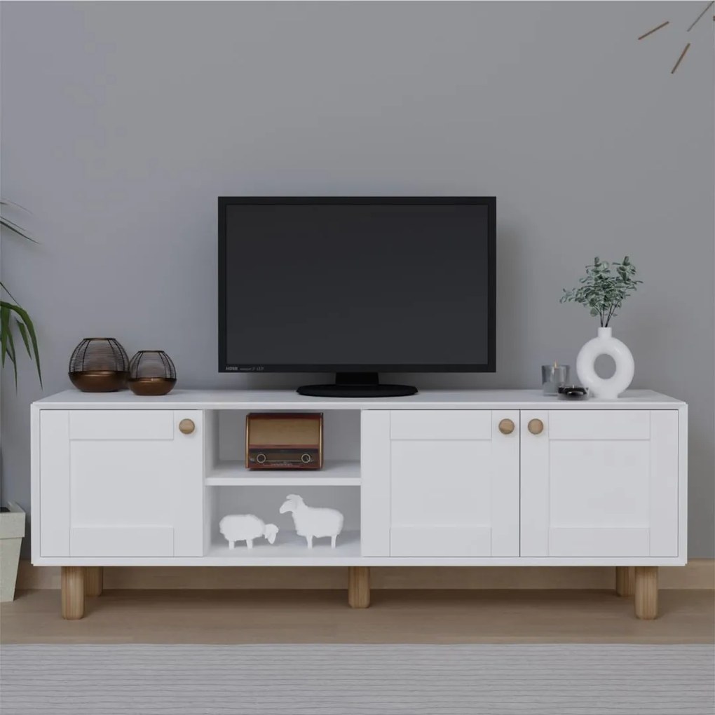 Masă TV Bohsody T (alb). 1127710