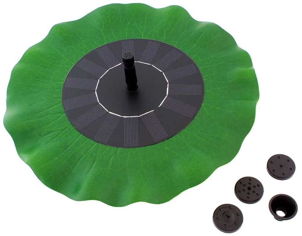 Zaparkorun Fântână solară de grădină în formă de lotus