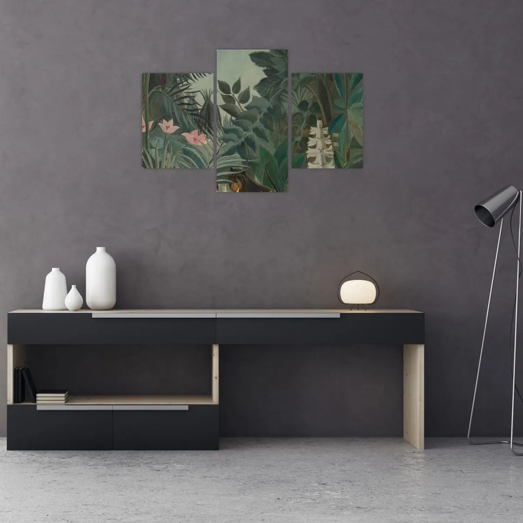 Tablou - Henri Rousseau, The Equatorial Jungle, reproducere (90x60 cm)