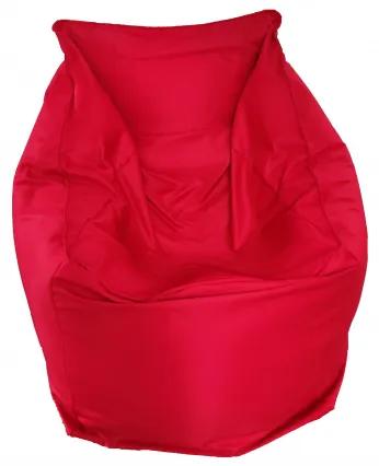 Fotoliu Bean Bag, Interior-Exterior, Tip Fotoliu Rosu, 60X60X34X60 cm