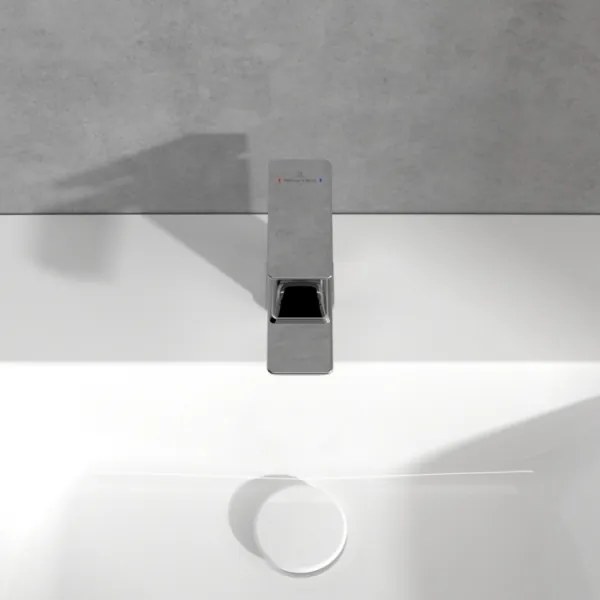 Villeroy & Boch TVW11200100161 - Baterie pentru lavoar SUBWAY, 12,5 cm, crom lucios