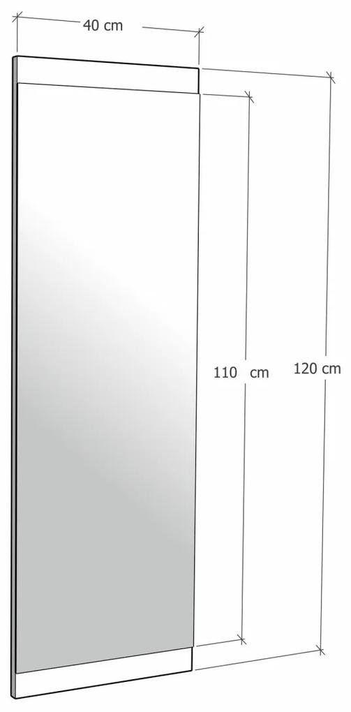 Oglinda Basic Siyah 40x120