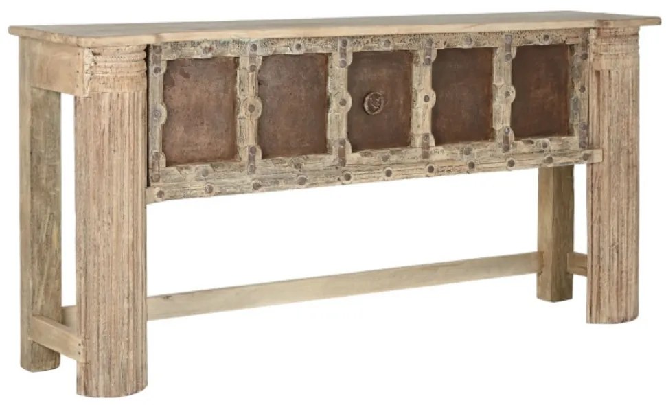 Consola, natur, din lemn de tec, Heritage