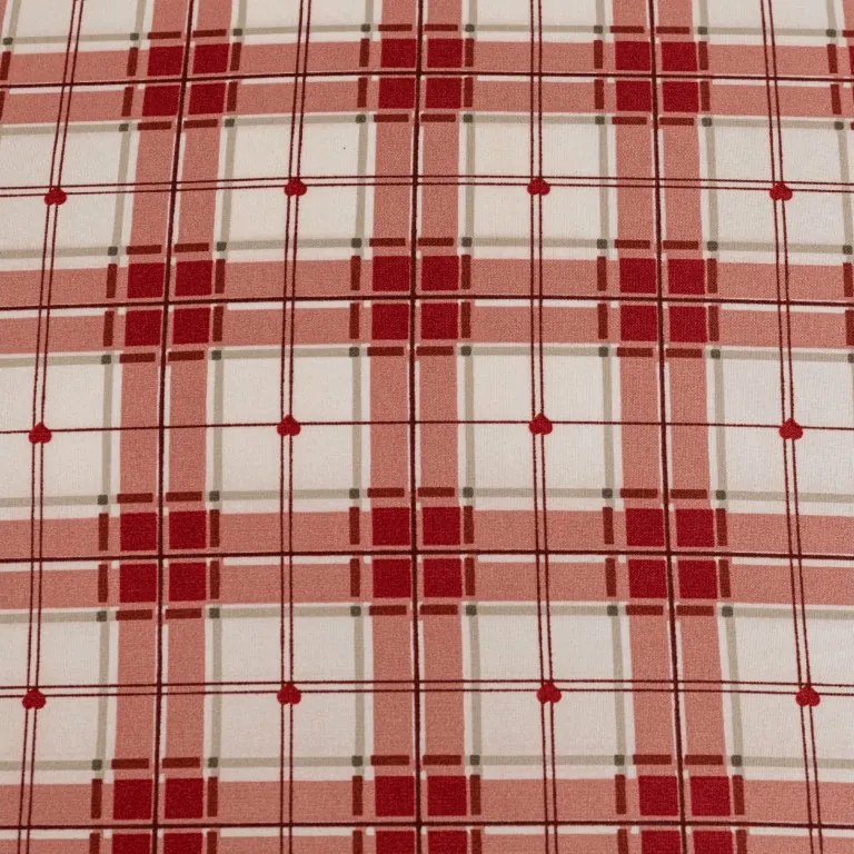 Lenjerie de pat din microfibra TARTAN HEART colorate Dimensiune lenjerie de pat: 2 buc 70 x 90 cm | 200 x 220 cm