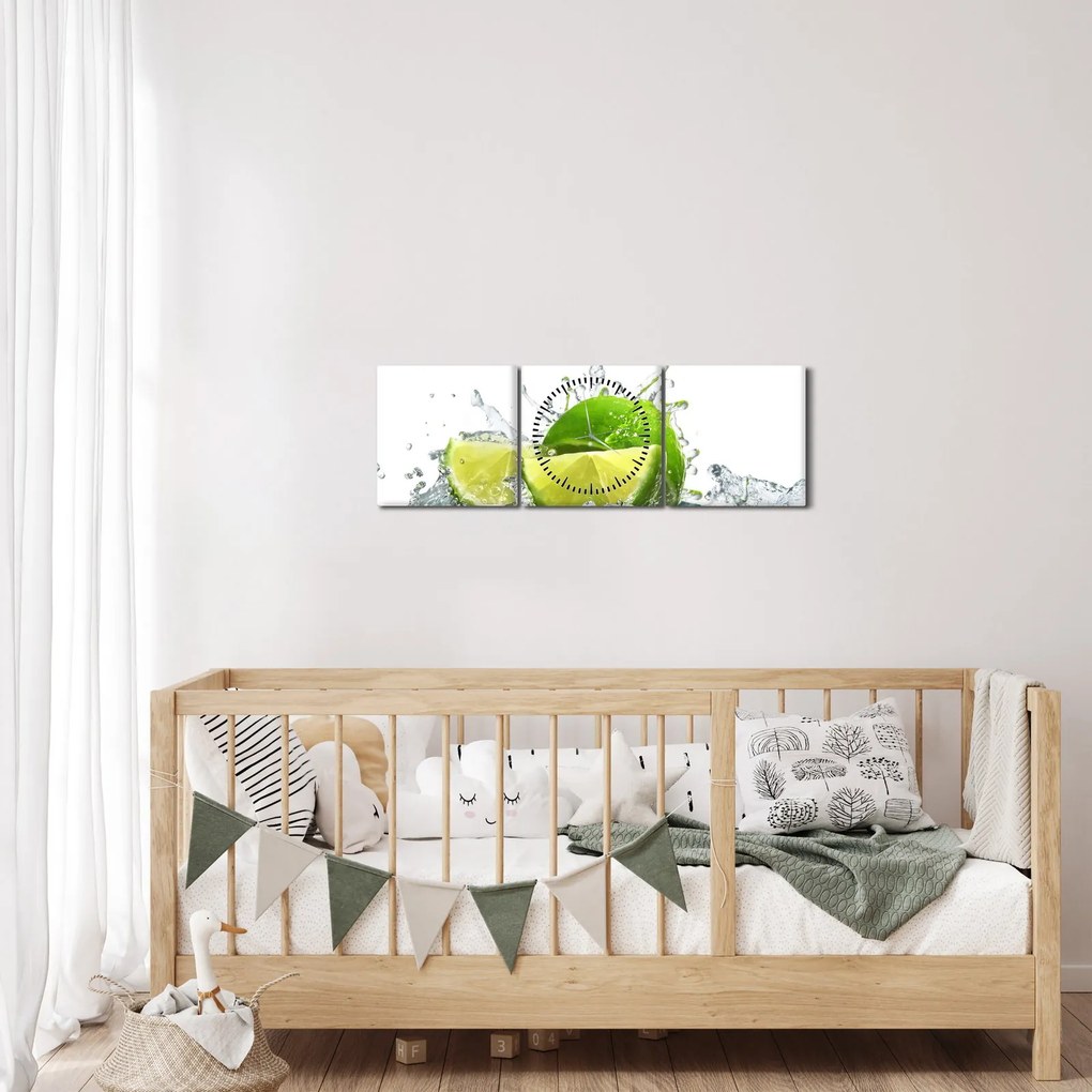 Tablou - Limes (cu ceas) (90x30 cm)