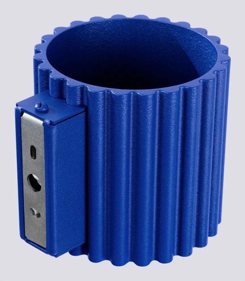 Aplică de perete albastră ø 10 cm Zora – Sollux