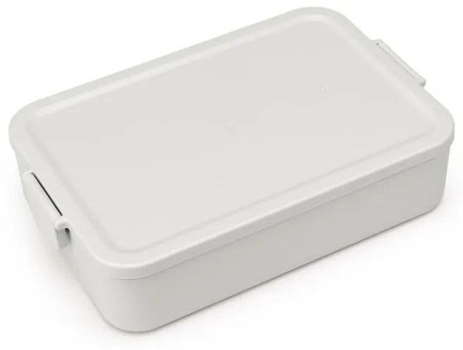 Cutie pentru alimente Brabantia Make&Take 1006289, 2 L, Inchidere etansa, Fara BPA, Gri deschis