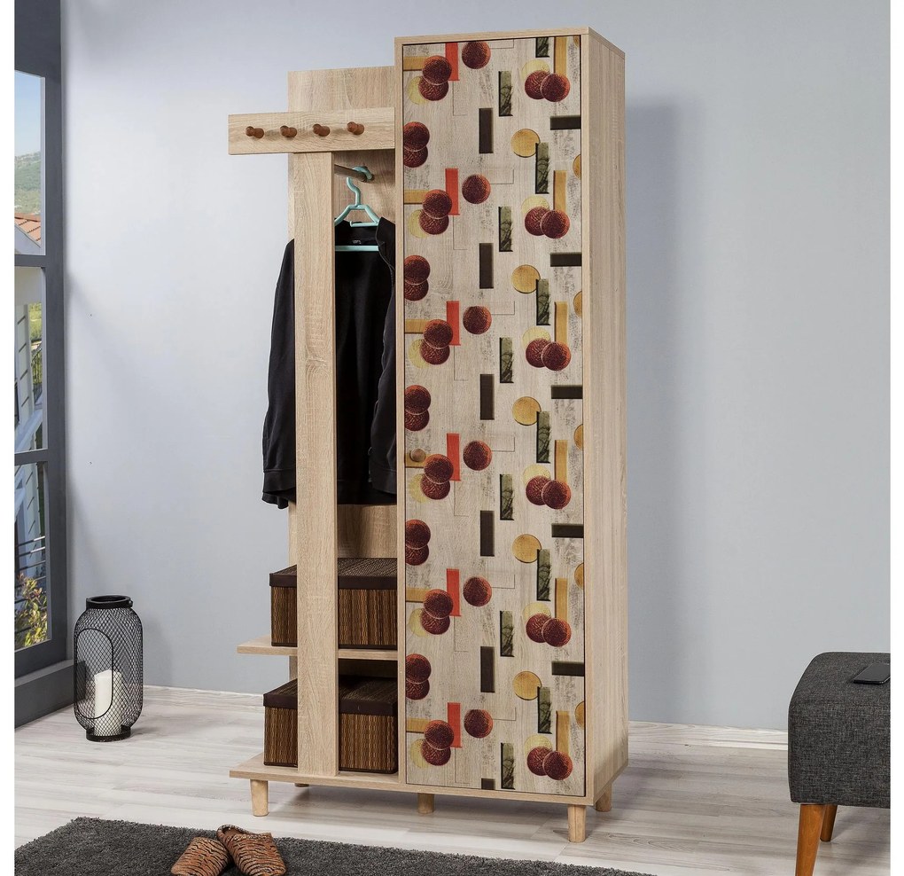 Mobilier hol Garmando 521 (Stejar sonoma). 1088516