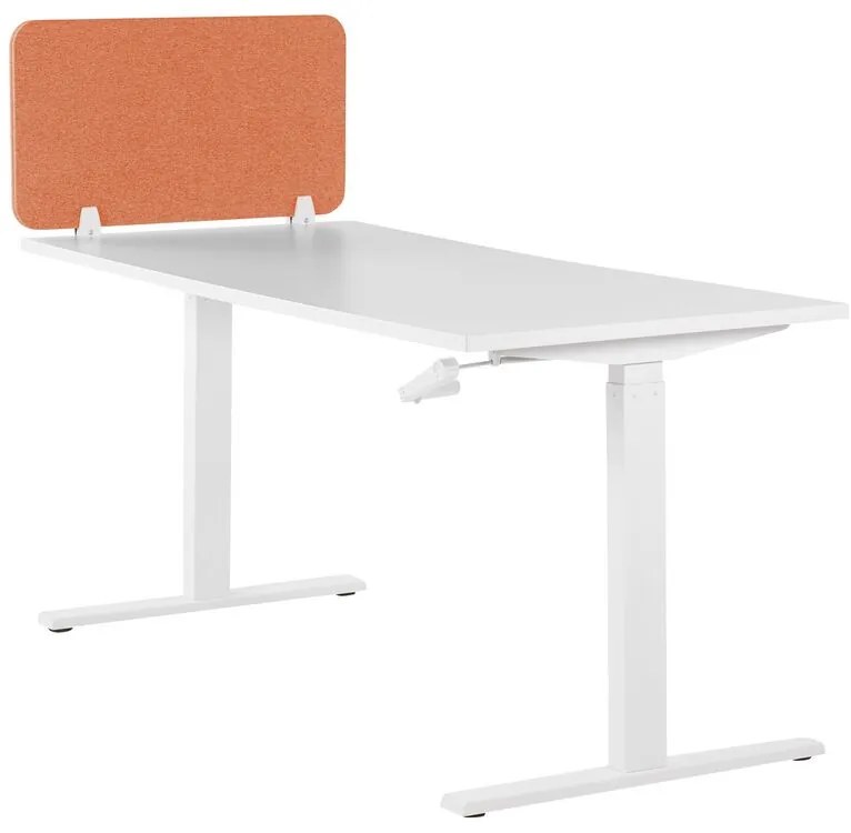 Panou separator birou 72 x 40 cm Walda (roșu) . 1076543
