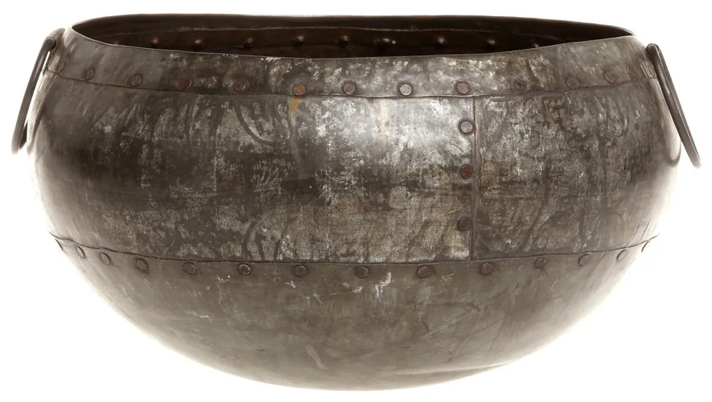 Vas decorativ din zinc antichizat, Grimaud