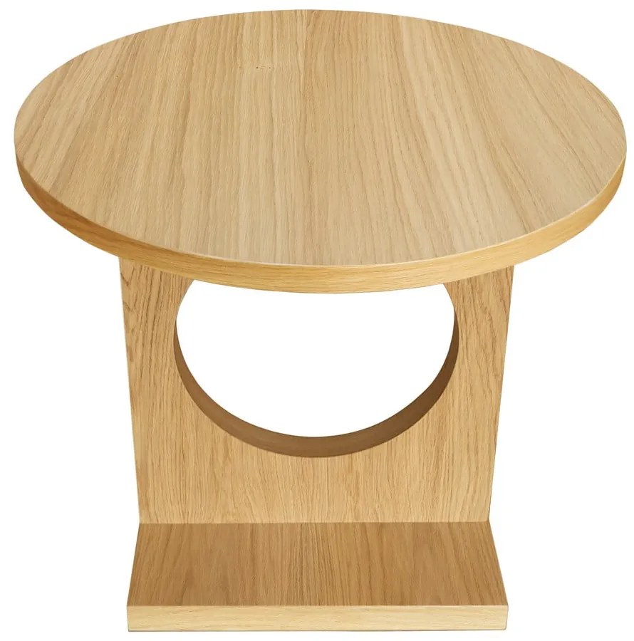 Măsuță de cafea cu aspect de lemn de stejar Woodman Bau