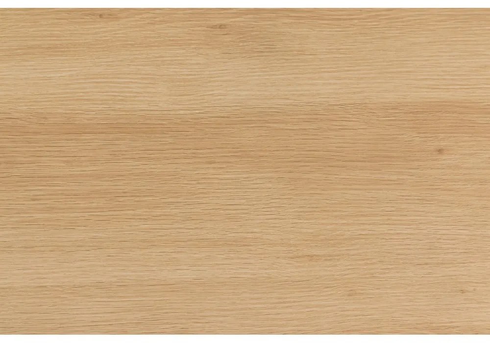 Pantofar în culoare naturală cu deschidere înclinată cu aspect de lemn de stejar 72x43x17 cm Albany – Actona