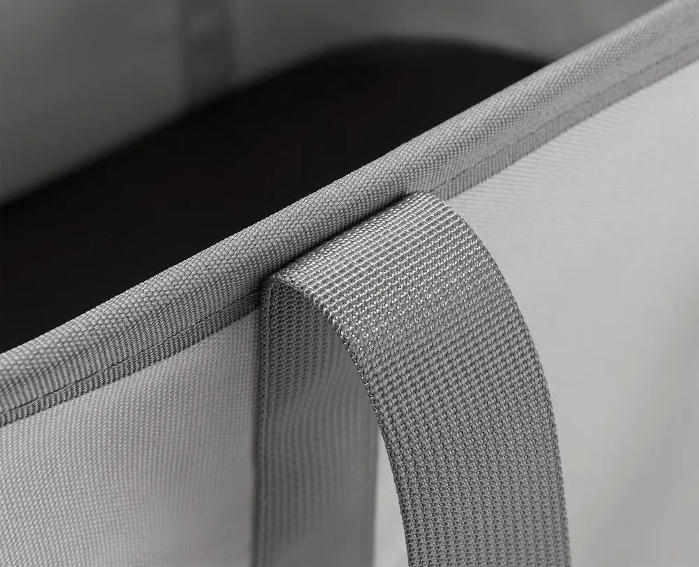 Coș de rufe gri din material textil pliabil 35 l Duo – Joseph Joseph