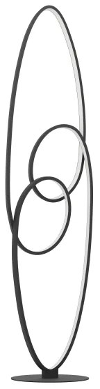 Lampadar LED Eglo 901015 GIANELLA LED/38W/230V 3000K negru