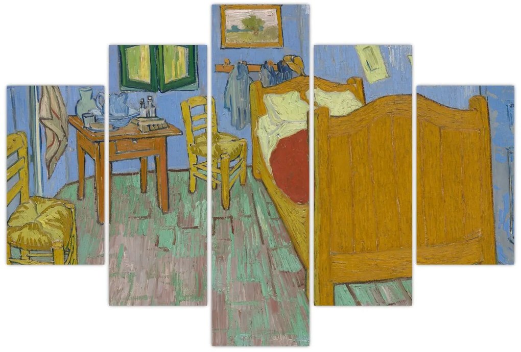 Tablou - Vincent van Gogh, The Bedroom, reproducere (150x105 cm)