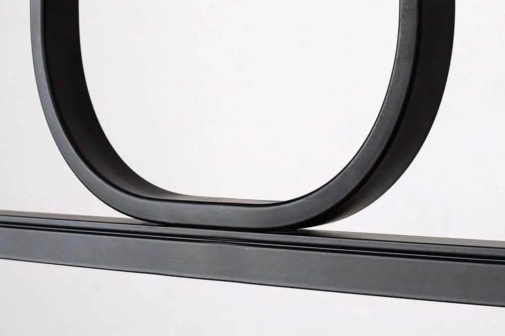 Lustra Suspendata Liniara, LED, Negru, Elia