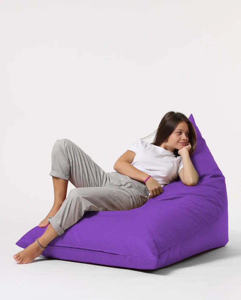 Fotoliu puf pentru grădină Pyramid Big Bed Pouf - Purple