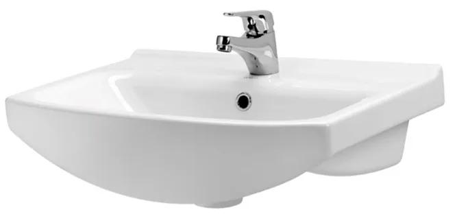 Lavoar baie suspendat alb 50 cm Cersanit Cersania New 510x385 mm