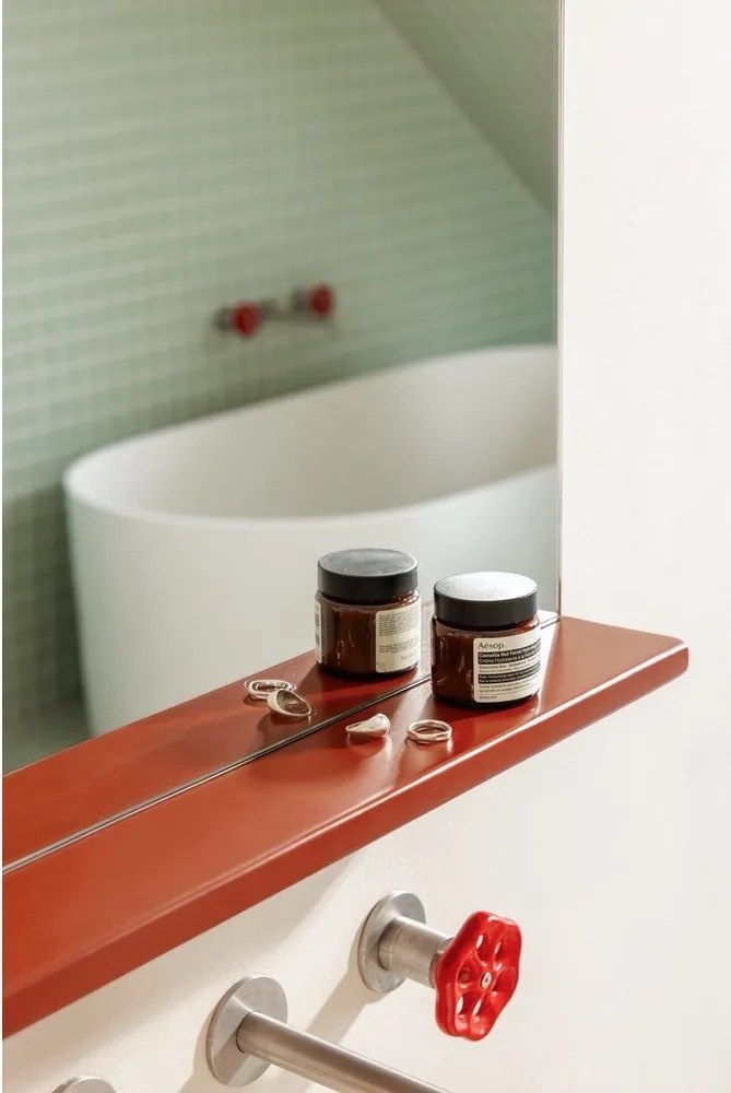 Oglindă de perete cu raft 50x75 cm Lun – noo.ma