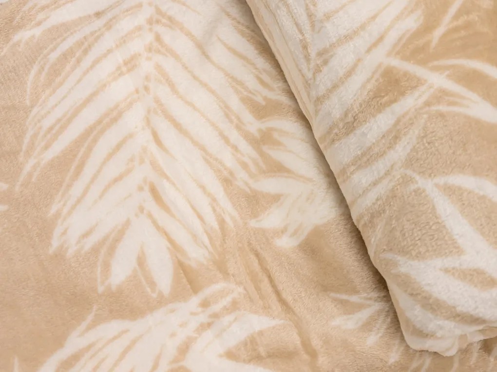 Patura microplus maro deschis FIEN, 150x200 cm