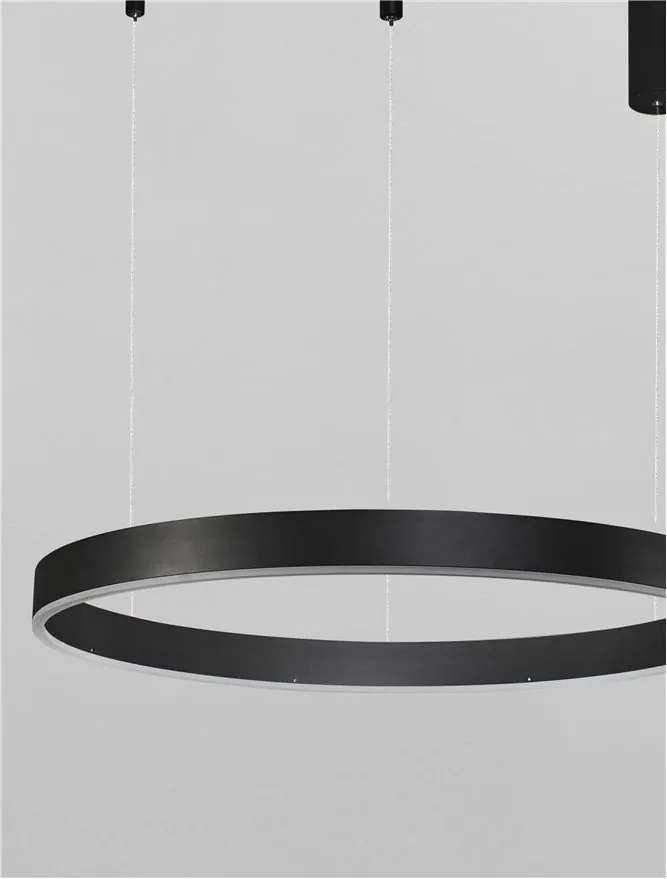 Lustra LED dimabila design circular MOTIF D-100cm