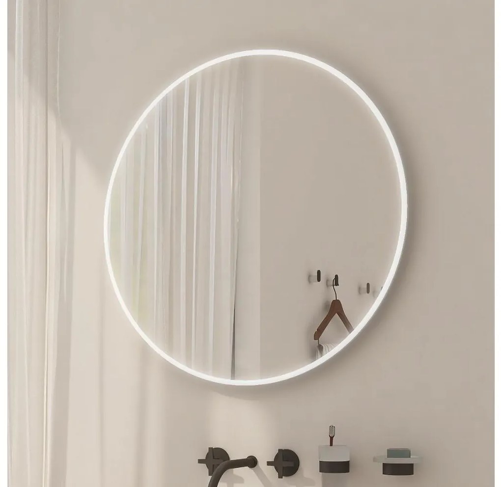 Oglindă LED retroiluminată pentru baie NIMCO ZP 26000R 6500K d. 60 cm IP44