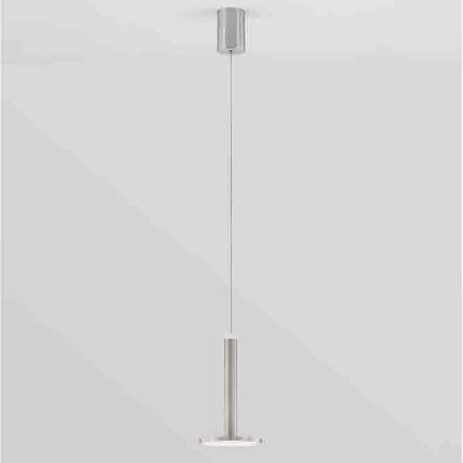 Lustra / Pendul LED modern design minimalist PALENCIA nickel