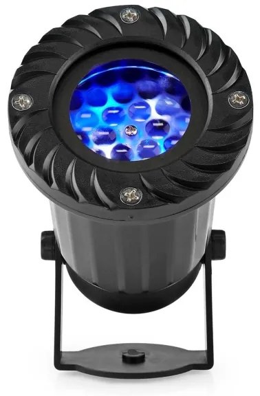 Proiector LED de fulgi de zăpadă de Crăciun pentru exterior Nedis CLPR1 5W/230V IP44