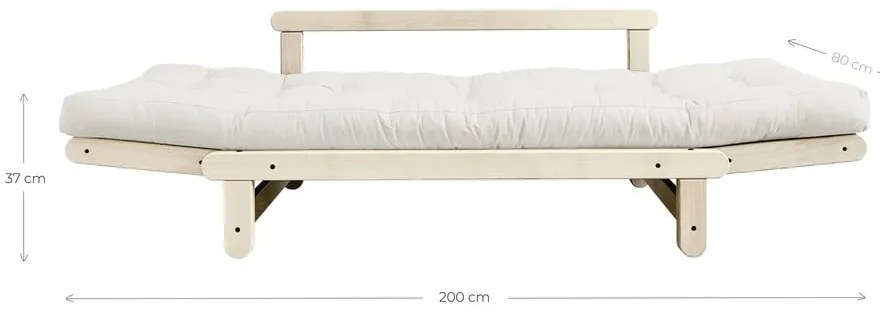 Canapea variabilă KARUP Design Beat Natural, verde