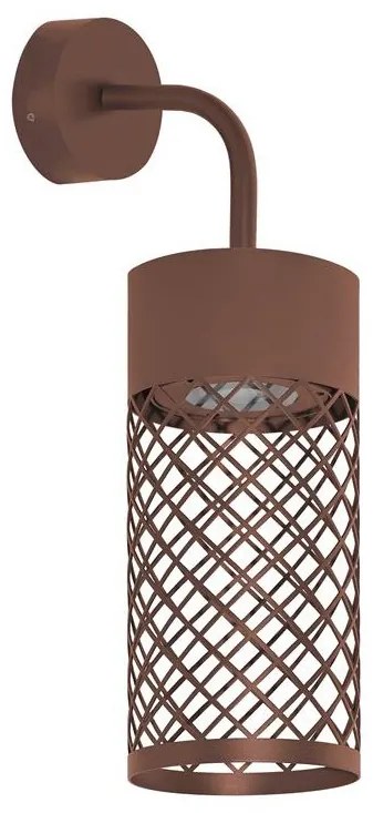 Aplica LED exterior IP65 MOTLEY corten