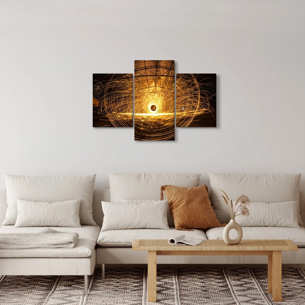 Tablou - Disc luminos (90x60 cm)