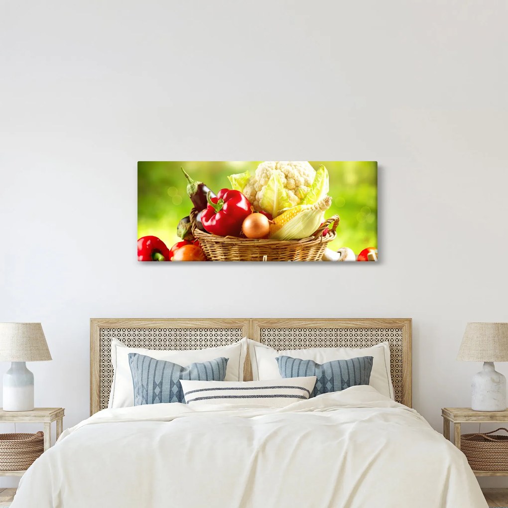 Tablou - Legume (120x50 cm)