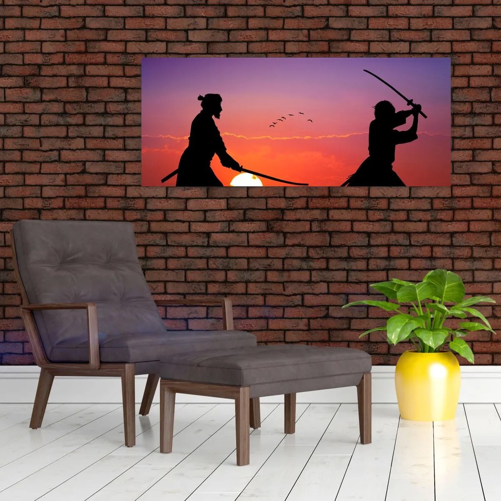 Tablou - Samurai (120x50 cm)