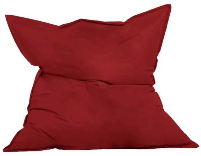 Fotoliu Puf Bean Bag Giant Cushion, 140x180 cm, Rosu