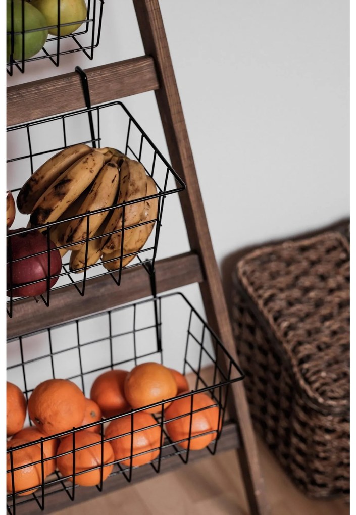 Suport coș Benebu (stejar + negru). Promo -24%. 1094524