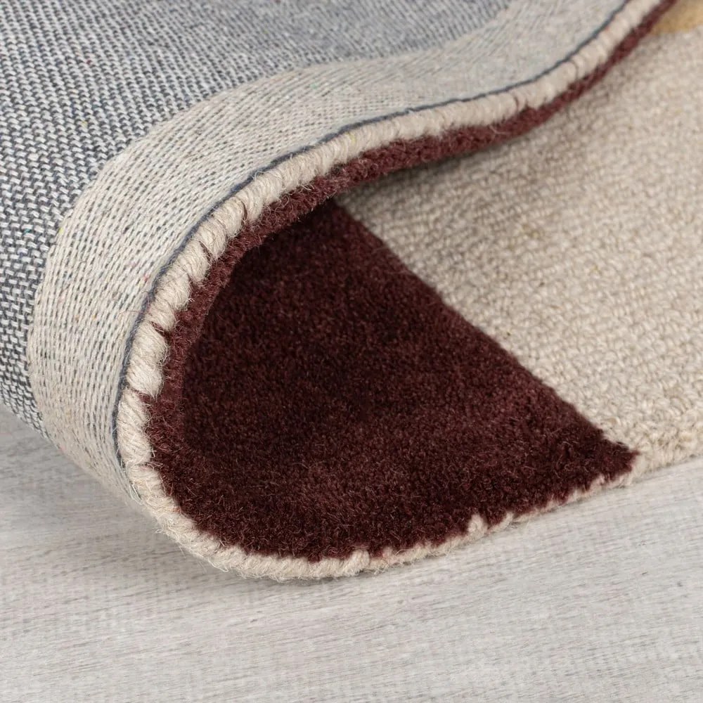 Covor mov țesut manual din lână 200x290 cm Glow Purple Multi – Flair Rugs