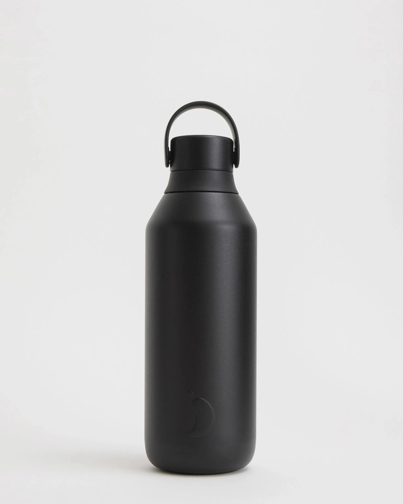 Termos Chilly's Bottles Onyx Black, Seria 3, 500 ml