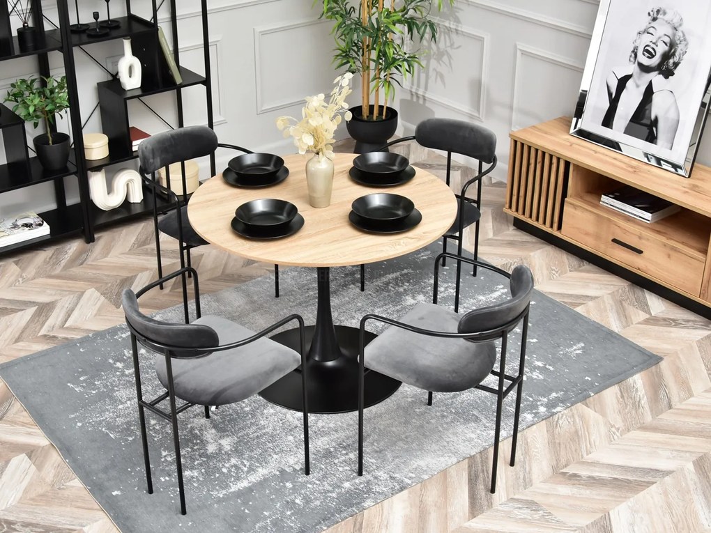Scaun Magnus (grafit + negru). Promo -13%. 1111143